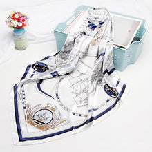 Load image into Gallery viewer, Printed Scarves for Women Spring Summer Professional Airline Stewardess Scarf