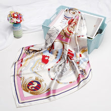 Load image into Gallery viewer, Printed Scarves for Women Spring Summer Professional Airline Stewardess Scarf
