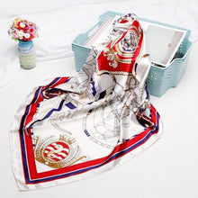 Load image into Gallery viewer, Printed Scarves for Women Spring Summer Professional Airline Stewardess Scarf