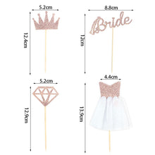 Load image into Gallery viewer, Rose Gold Party Disposable Tableware Plate Number Balloon Girl Birthday Party Wedding Decor Adult Celebration Baby Shower Decor