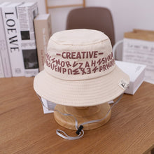 Load image into Gallery viewer, 0-3 years Summer Cute Fruit Embroidery Baby Girl Bucket Hats Kids Boy Sunscreen Panama Caps Toddler Infant