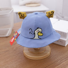 Load image into Gallery viewer, 0-3 years Summer Cute Fruit Embroidery Baby Girl Bucket Hats Kids Boy Sunscreen Panama Caps Toddler Infant