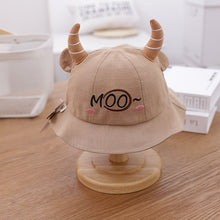 Load image into Gallery viewer, 0-3 years Summer Cute Fruit Embroidery Baby Girl Bucket Hats Kids Boy Sunscreen Panama Caps Toddler Infant