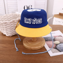 Load image into Gallery viewer, 0-3 years Summer Cute Fruit Embroidery Baby Girl Bucket Hats Kids Boy Sunscreen Panama Caps Toddler Infant