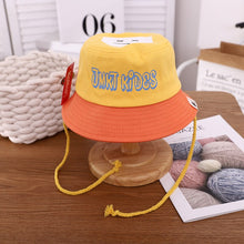 Load image into Gallery viewer, 0-3 years Summer Cute Fruit Embroidery Baby Girl Bucket Hats Kids Boy Sunscreen Panama Caps Toddler Infant