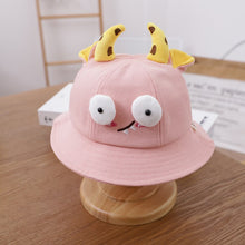 Load image into Gallery viewer, 0-3 years Summer Cute Fruit Embroidery Baby Girl Bucket Hats Kids Boy Sunscreen Panama Caps Toddler Infant