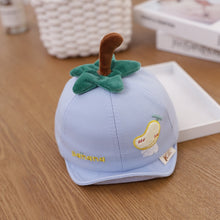 Load image into Gallery viewer, 0-3 years Summer Cute Fruit Embroidery Baby Girl Bucket Hats Kids Boy Sunscreen Panama Caps Toddler Infant