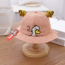 Load image into Gallery viewer, 0-3 years Summer Cute Fruit Embroidery Baby Girl Bucket Hats Kids Boy Sunscreen Panama Caps Toddler Infant