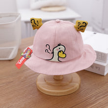 Load image into Gallery viewer, 0-3 years Summer Cute Fruit Embroidery Baby Girl Bucket Hats Kids Boy Sunscreen Panama Caps Toddler Infant