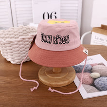 Load image into Gallery viewer, 0-3 years Summer Cute Fruit Embroidery Baby Girl Bucket Hats Kids Boy Sunscreen Panama Caps Toddler Infant