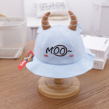 Load image into Gallery viewer, 0-3 years Summer Cute Fruit Embroidery Baby Girl Bucket Hats Kids Boy Sunscreen Panama Caps Toddler Infant