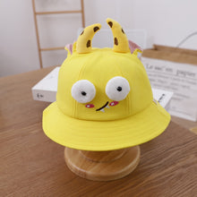 Load image into Gallery viewer, 0-3 years Summer Cute Fruit Embroidery Baby Girl Bucket Hats Kids Boy Sunscreen Panama Caps Toddler Infant