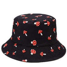 Load image into Gallery viewer, Summer Printed Reversible Bucket Hat Men Outdoor Hip-Hop Fisherman Cap Fashion Street Beach Bob Women Double Side Panama Hat Hot