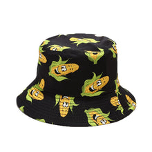Load image into Gallery viewer, Summer Printed Reversible Bucket Hat Men Outdoor Hip-Hop Fisherman Cap Fashion Street Beach Bob Women Double Side Panama Hat Hot