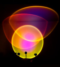 Load image into Gallery viewer, Sunset Lamp Projector Led Night Light aesthetic room decor fancy lighting Wall Decoration Sunset Projection Lamp sun catcher