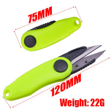 Load image into Gallery viewer, Fishing Quick Knot Tool kit Shrimp-type Fishing Line Cutter Clipper Nipper Hook Sharpener Fly Tying Tool Tackle Gear