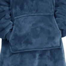 Load image into Gallery viewer, Women Blanket Sweatshirt Robe Winter Hoodies Outdoor Hooded Coats Warm Comfort Bathrobe Christmas Fleece Blanket Sudadera Mujer