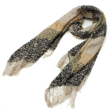 Load image into Gallery viewer, Women Scarf Oversized Tartan Long Cashmere Blanket Comfortable Breathable Plaid Shawl Wraps Casual Daily Wear Autumn And Winter