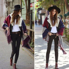 Load image into Gallery viewer, Women Scarf Oversized Tartan Long Cashmere Blanket Comfortable Breathable Plaid Shawl Wraps Casual Daily Wear Autumn And Winter
