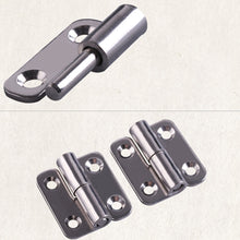 Load image into Gallery viewer, 1.5/2/2.5 Inch Stainless Steel Flag Shape Detachable Hinge for Aluminum Doors Bathroom Door Bathroom Removable Hinge
