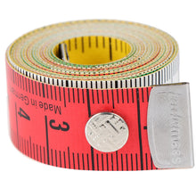 Load image into Gallery viewer, 1.5m Body Measuring Ruler Sewing Tailor Tape Measure Mini Soft Flat Ruler Centimeter Meter Sewing Measuring Tape
