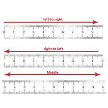 Load image into Gallery viewer, 1-5m Stainless Steel Miter Track Tape Measure Self Adhesive Metric Scale Ruler Rust-Proof Durable And Wear-Resistan Ruler
