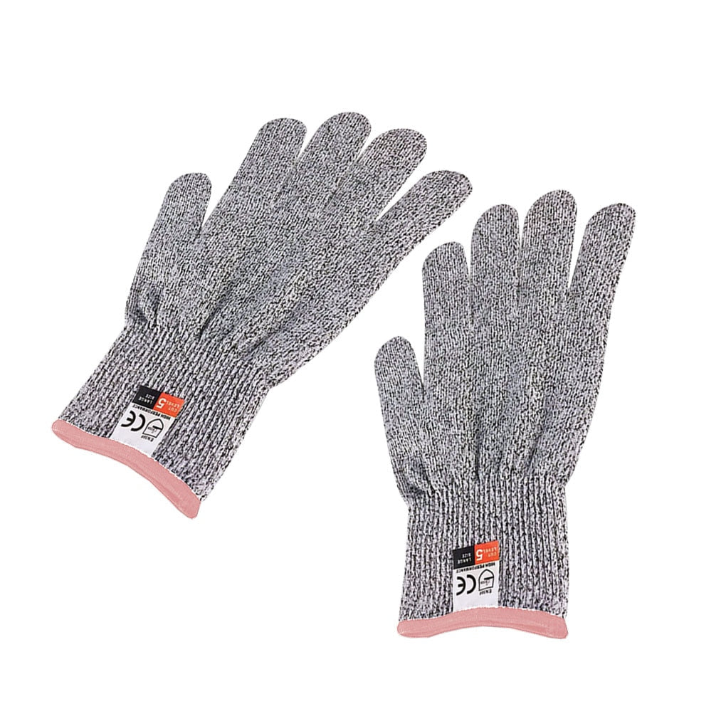 1 Pair HPPE Kitchen Gardening Hand Protective Gloves Butcher Meat Chopping Working Gloves Mittens Women Men's gloves Dropshippin