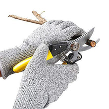 Load image into Gallery viewer, 1 Pair HPPE Kitchen Gardening Hand Protective Gloves Butcher Meat Chopping Working Gloves Mittens Women Men&#39;s gloves
