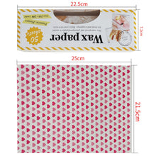 Load image into Gallery viewer, 10/50PCS Food Wax Paper Food Grade Grease Paper Cake Wrappers Wrapping Paper For Bread Candy Fries Oilpaper Kitchen Baking Tools
