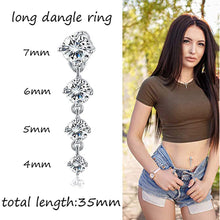 Load image into Gallery viewer, 10 Style  Belly Button Rings for Women Men Stainless Steel Navel Rings CZ Body Piercing Jewery 14G
