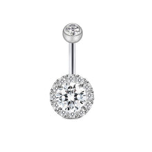 Load image into Gallery viewer, 10 Style  Belly Button Rings for Women Men Stainless Steel Navel Rings CZ Body Piercing Jewery 14G
