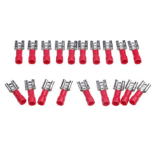 Load image into Gallery viewer, 100/50Pcs 2.8mm 4.8mm 6.3mm Insulated Seal Spade Wire Connector Female Crimping Terminals Electrical Crimp Terminal Set
