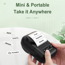 Load image into Gallery viewer, E210 Thermal Printer for Stickers Portable Wireless Bluetooth Mini Label Machine E210 Similar as Niimbot B21 Sticker Printers
