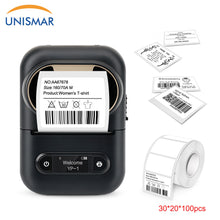 Load image into Gallery viewer, E210 Thermal Printer for Stickers Portable Wireless Bluetooth Mini Label Machine E210 Similar as Niimbot B21 Sticker Printers
