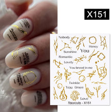 Load image into Gallery viewer, 1 Sheet Nail Water Decals Transfer Lavender Spring Flower Leaves Nail Art Stickers Nail Art Manicure DIY
