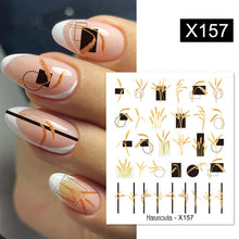 Load image into Gallery viewer, 1 Sheet Nail Water Decals Transfer Lavender Spring Flower Leaves Nail Art Stickers Nail Art Manicure DIY
