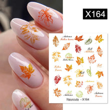 Load image into Gallery viewer, 1 Sheet Nail Water Decals Transfer Lavender Spring Flower Leaves Nail Art Stickers Nail Art Manicure DIY
