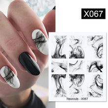 Load image into Gallery viewer, 1 Sheet Nail Water Decals Transfer Lavender Spring Flower Leaves Nail Art Stickers Nail Art Manicure DIY
