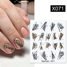 Load image into Gallery viewer, 1 Sheet Nail Water Decals Transfer Lavender Spring Flower Leaves Nail Art Stickers Nail Art Manicure DIY
