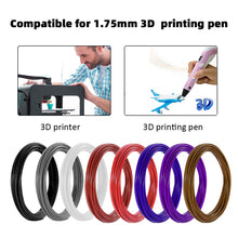 Load image into Gallery viewer, 10/20 Rolls 10M Diameter  PLA Filament For 3D Pen Printing Material 1.75mm 200M No Smell Safety Plastic Refill for 3D Printer Pen
