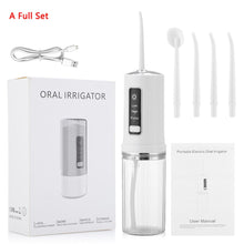 Load image into Gallery viewer, Portable Dental Oral Irrigators Water Flosser Sonic Tooth Cleaner Teeth Whitening Dental Water Jet Dentistry Tool Oral Hygiene 0ral irrigator
