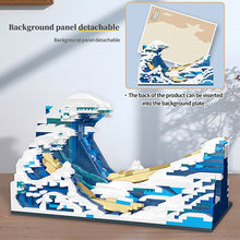 Load image into Gallery viewer, The Starry Night 3D Microbrick MOC Art Painting Vincent Van Gogh 21333 Building Blocks Kanagawa Model Puzzle Toys Children Gifts
