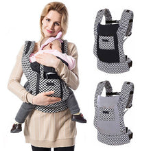 Load image into Gallery viewer, 0-24  Baby Carrier Infant Sling Backpack Carrier Front Carry 4 in 1 popular Baby Carrier Wrap Breathable Baby Kangaroo Pouch
