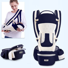 Load image into Gallery viewer, 0-48M Ergonomic Baby Carrier Infant Baby Hipseat Carrier Front Facing Ergonomic Kangaroo Baby Wrap Sling Travel Baby Sling Wrap

