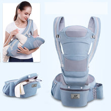 Load image into Gallery viewer, 0-48M Ergonomic Baby Carrier Infant Baby Hipseat Carrier Front Facing Ergonomic Kangaroo Baby Wrap Sling Travel Baby Sling Wrap
