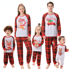 Load image into Gallery viewer, Christmas Matching Family Pyjamas Pajamas for Baby Kids Children Mother Daddy Matching Xmas Sleepwear

