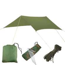 Load image into Gallery viewer, 1-2 Person Outdoor Mosquito Net Parachute Hammock Camping Hanging Sleeping Bed Swing Portable  Double  Chair Hamac Army Green
