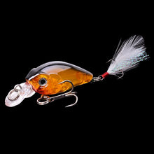 Load image into Gallery viewer, 1 PCS Minnow Fishing Lure 45mm 3.8g Crankbait Hard Bait Topwater Artificial Wobbler Bass Japan Fly Fishing Accessories
