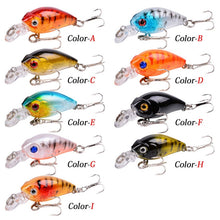 Load image into Gallery viewer, 1 PCS Minnow Fishing Lure 45mm 3.8g Crankbait Hard Bait Topwater Artificial Wobbler Bass Japan Fly Fishing Accessories
