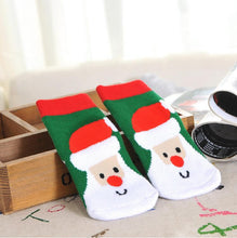 Load image into Gallery viewer, 1 Pair Cotton Winter Baby Girls Boys Kids Socks Children Terry Snowflake Elk Santa Claus Christmas Bear Gift Cheap Stuff clothes
